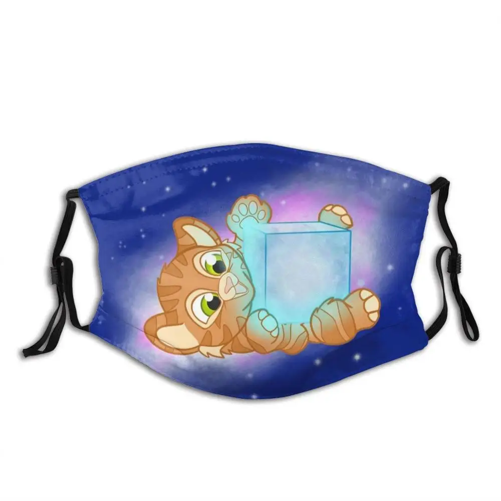 

Cosmic Kitten Fashion Masks Goose Cat Flerken Kitten Cosmic Nebula Galaxy Tesseract Space Cosmos Stars Captain