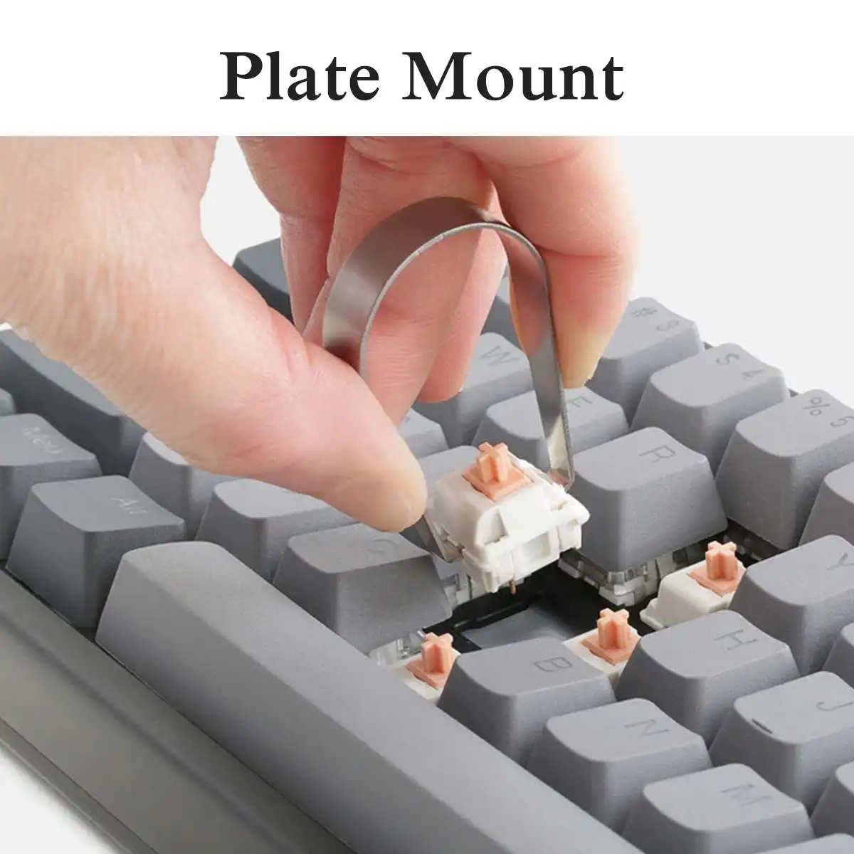 

Feker 35/70/90pcs 3 Pin Similar to Holy Panda Switch Mechanical Keyboard Switch Replacement Tactile Polycarbonate Top Housing