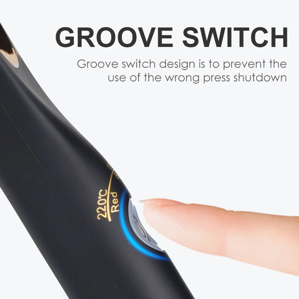 

Professional Men Beard Comb Women Straight Hair Shaping Styling Comb Multi-functional PTC Heating Hairdressing Tool