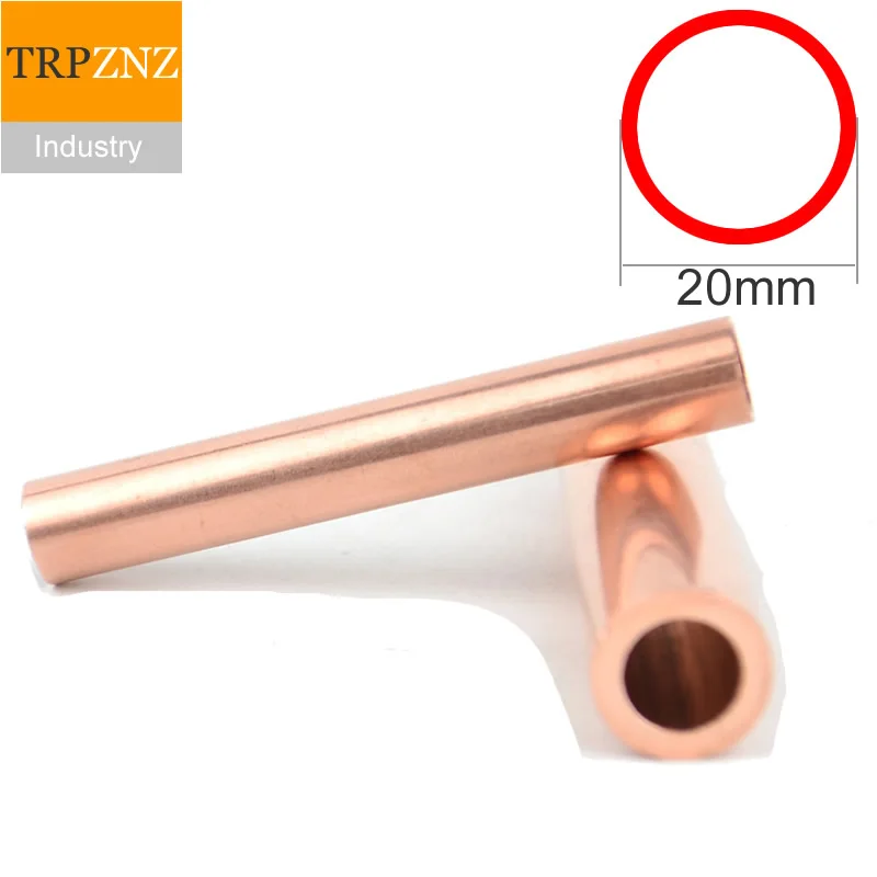 T2 copper pipe tube,OD20,outer diameter 20mm, many wall thickness,copper pipe,Capillary Hollow copper tube Factory outlets