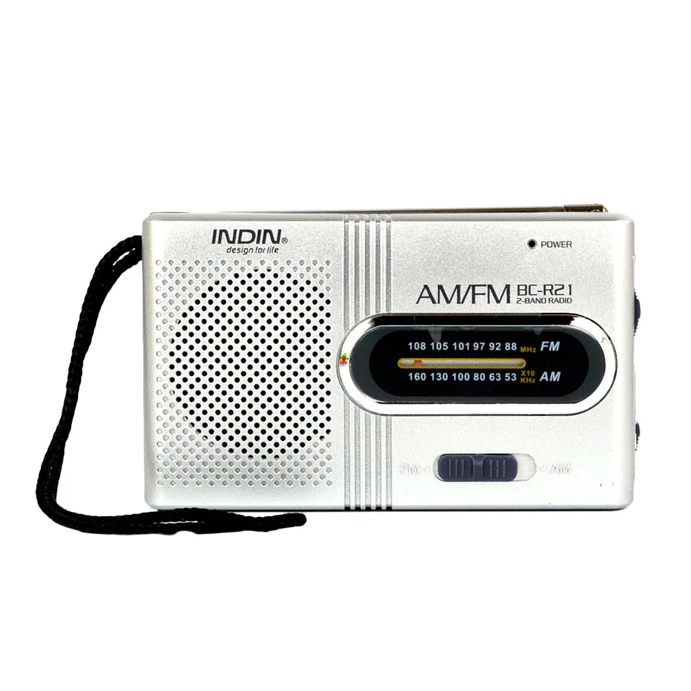 Универсальный радио плеер встроенный динамик AM/FM AM 530-1600 FM 88-108 кГц карманный портативный мини мир стерео приемник R21 Radyo