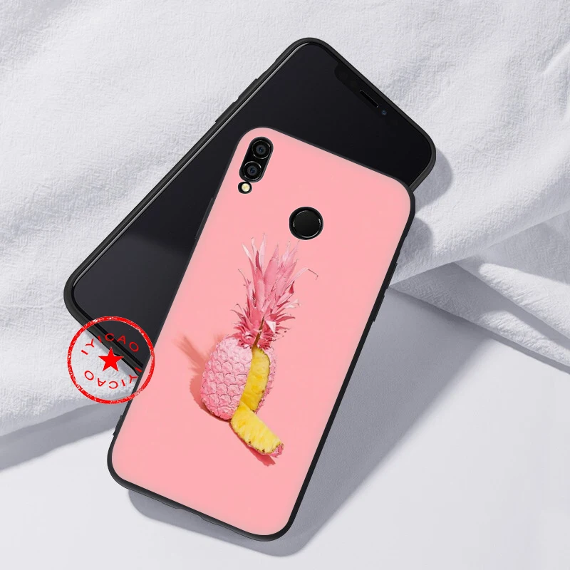 Мягкий чехол IYICAO фруктовый банан ананас для huawei Honor 20 10 9X9 8X 8C 8 7X 7A 6A Lite Pro View Note |