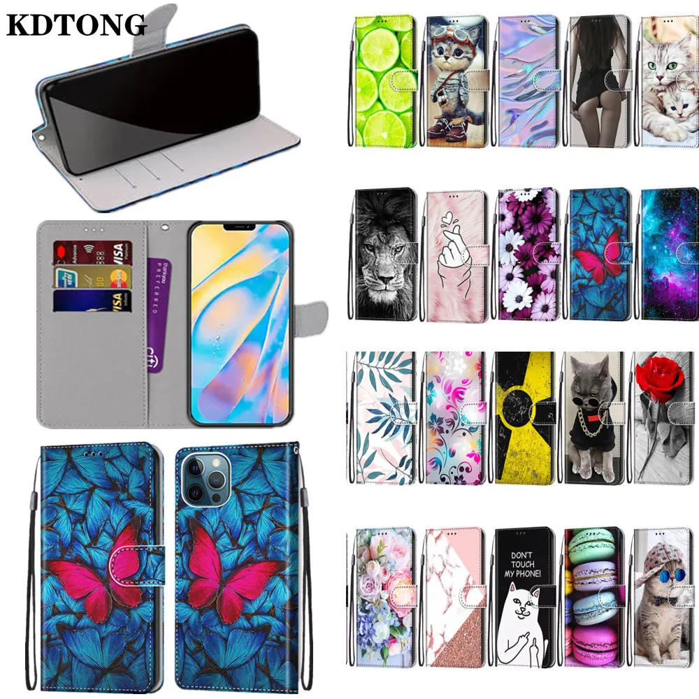 

Latest Fashion Flip Leather Phone Case for iPhone 13 11 12 Mini Pro Max XS XR 6 7 8 Coque Card Slot Wallet Magnetic Stand Cover