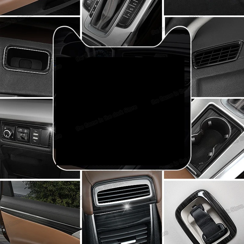 Lsrtw2017 украшение интерьера автомобиля из нержавеющей стали рамка панели привода