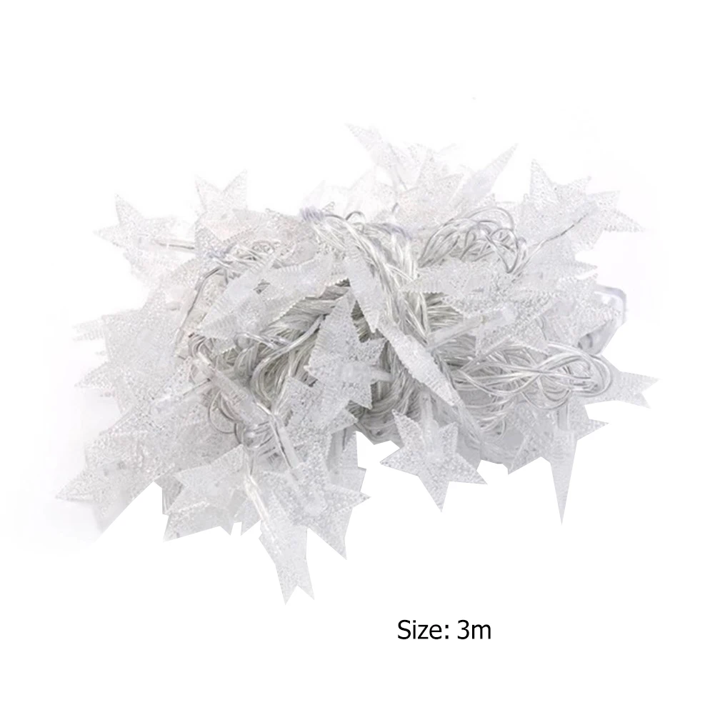

Wedding Home Indoor Decoration LED Star Light String USB Fairy Lamp DIY Copper Wire Light for Christmas Decor