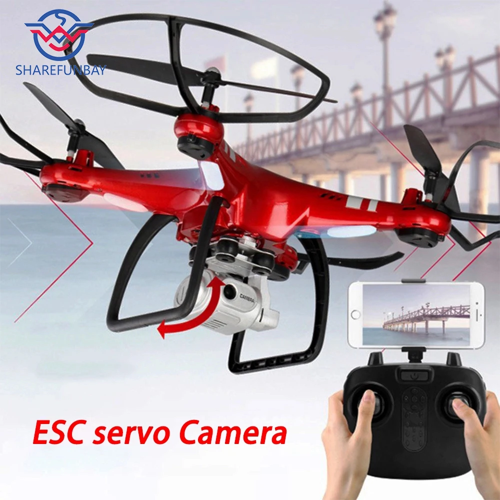 2018 XY4 новые Радиоуправляемый Дрон Quadcopter с 1080 P Wi Fi FPV Камера вертолет 20 мин. время