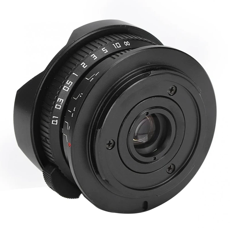 8 мм F3.8 ручной широкоугольный объектив рыбий глаз для Panasonic Olympus M43 MFT OMD