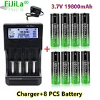 Оригинальное зарядное устройство 3,7 в, 19800 мАч, 18650 в, 18650 в, 3,7, 18350, 18500, 16340, 25500, 10440, 14500 в, AA, AAA, NiMH