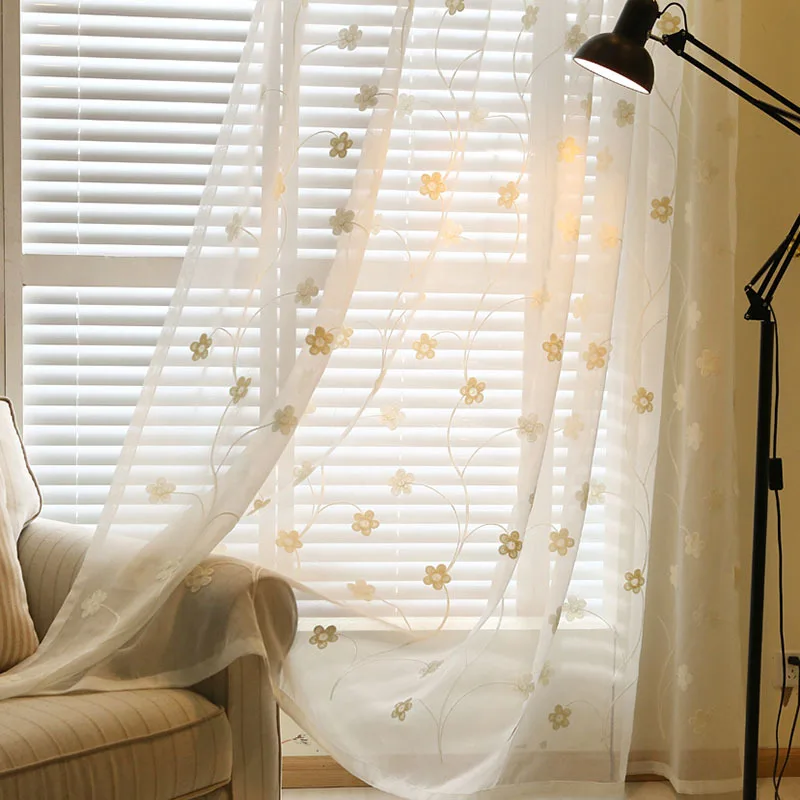 

Fashion Minimalist Bedroom Living Room Screens Embroidered Curtain Screens
