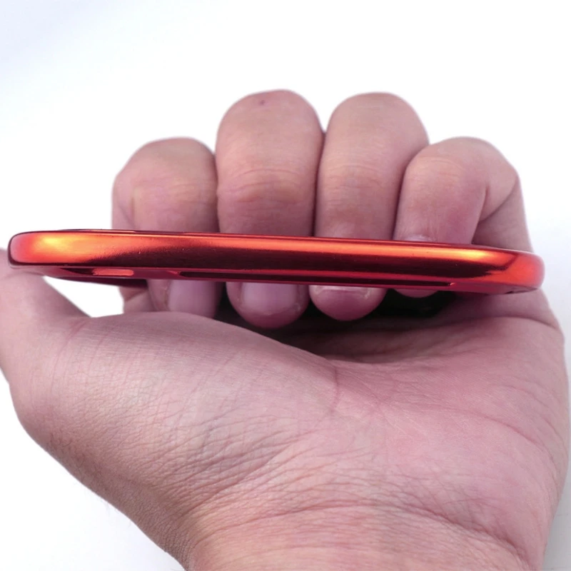 

7075 карабин из алюминиевого сплава 24 кН D-образный сверхпрочный крючок для скалолазания