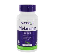 free shipping natrol melatonin 5 mg 100 pcs