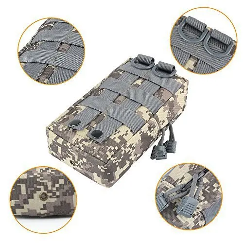 Военная Тактическая Сумка Molle аксессуар сумка армейская тренировочная уличная охотничья походная износостойкая дорожная сумка для инструментов