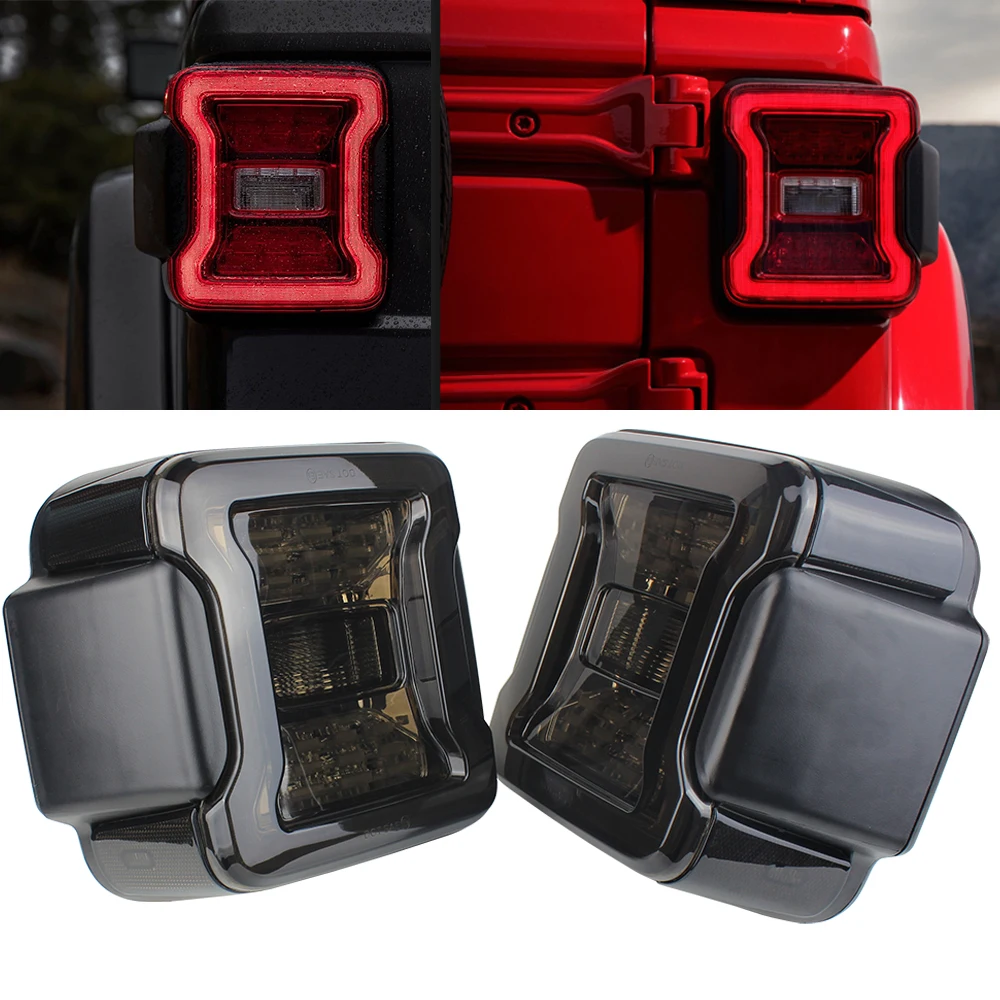 Светодиодный задний фонарь автомобиля светильник США Версия очистки дыма для Jeep