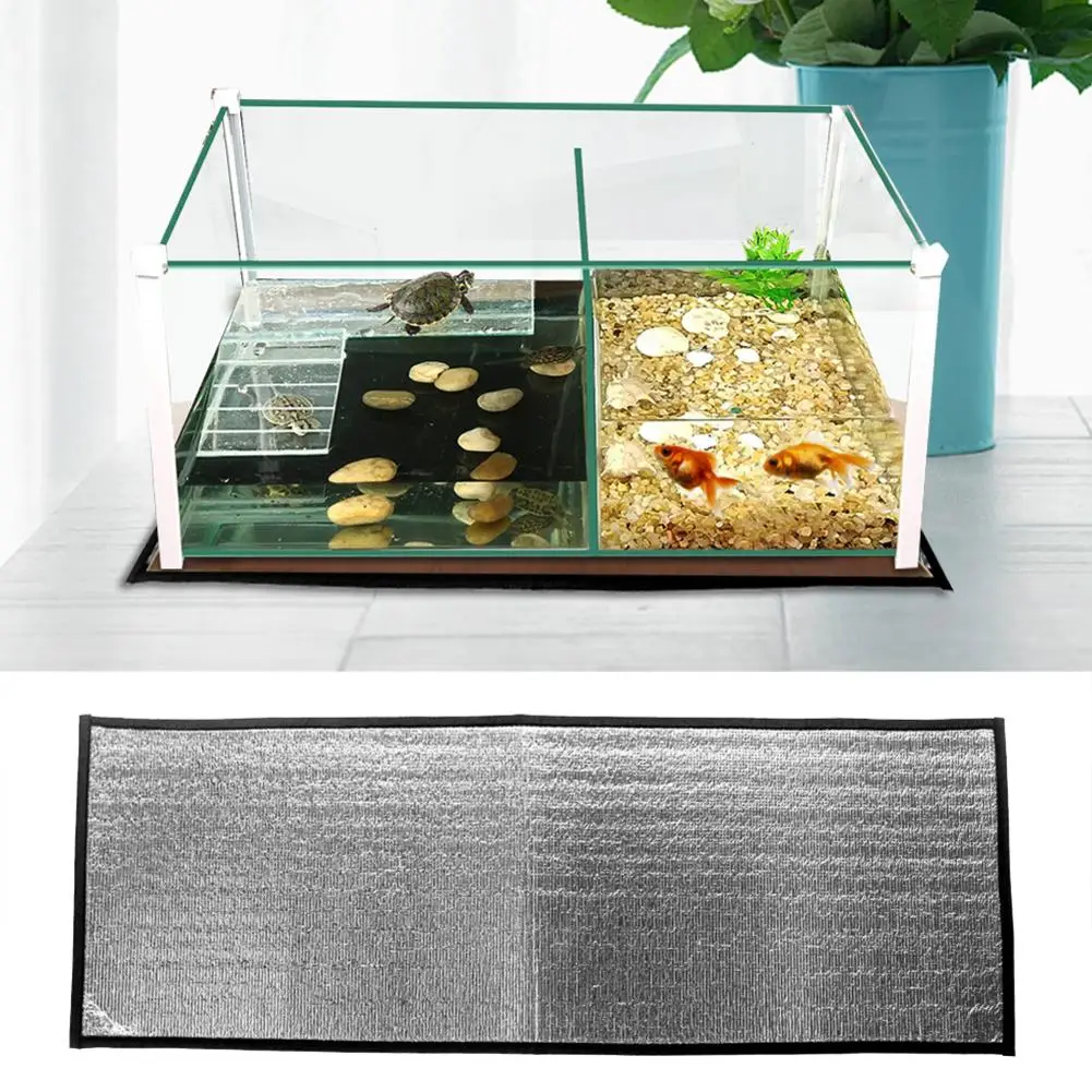 

2PCS Reptile Insulation Film Self Warming Pad Animals Heating Insulation Cushion For Parrots,Chicks Lizards, Turtles, Hedgehogs