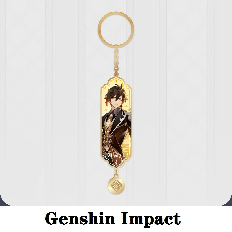 zhong li accessories game genshin impact rock king cosplay diy acrylic statue anime phone stand project prop figure xmas gift free global shipping