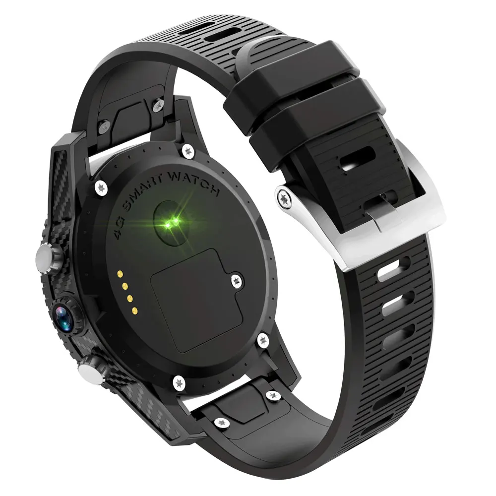 

2021 New 4G LTE Round Smart Watch i7 Android 7.0 Support Wifi Hotspot Bluetooth Smart clock pk apple watch PK kw88