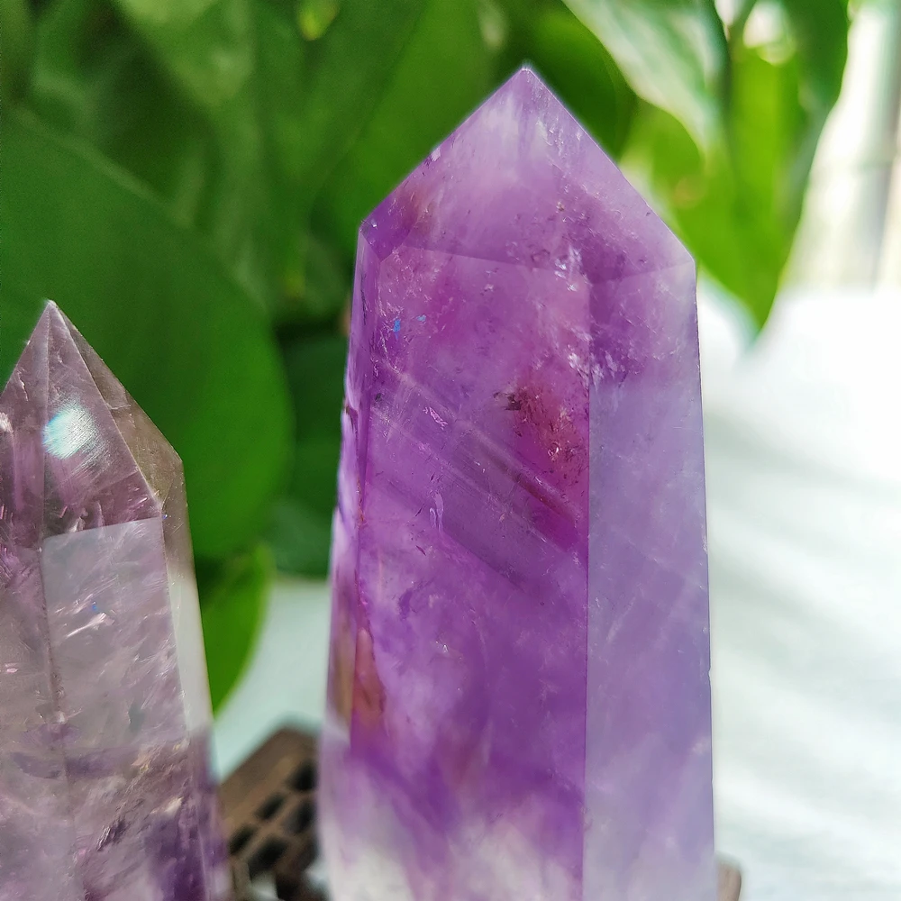 1 кг натуральный аметист точка палочка Towerpoint Джерси КРИСТАЛЛ ТОЧКА квартиры на