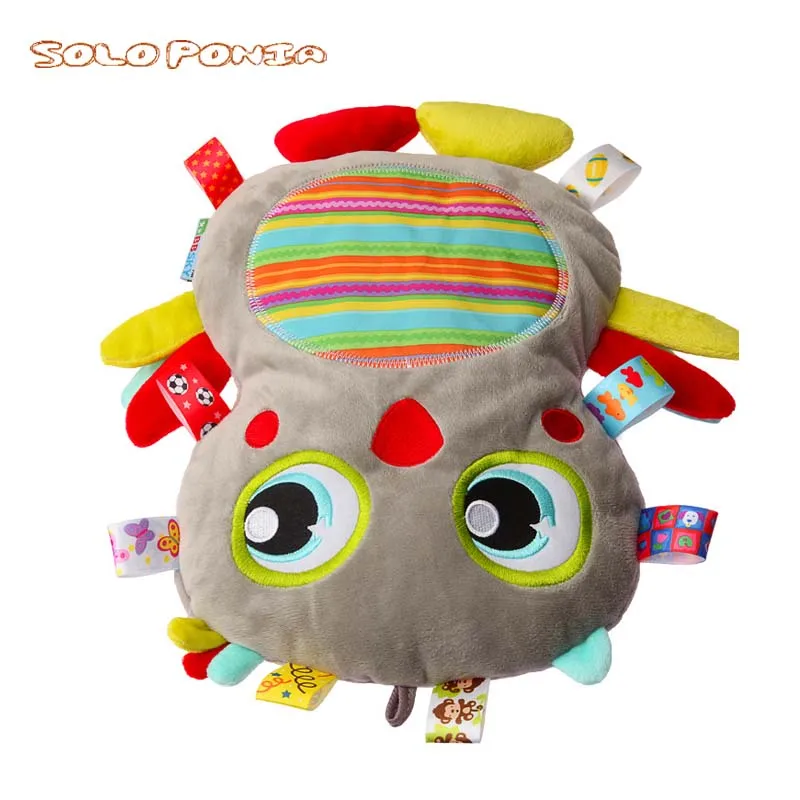 Детская подушка в форме милой совы мягкая для защиты шеи и плоской головы детская