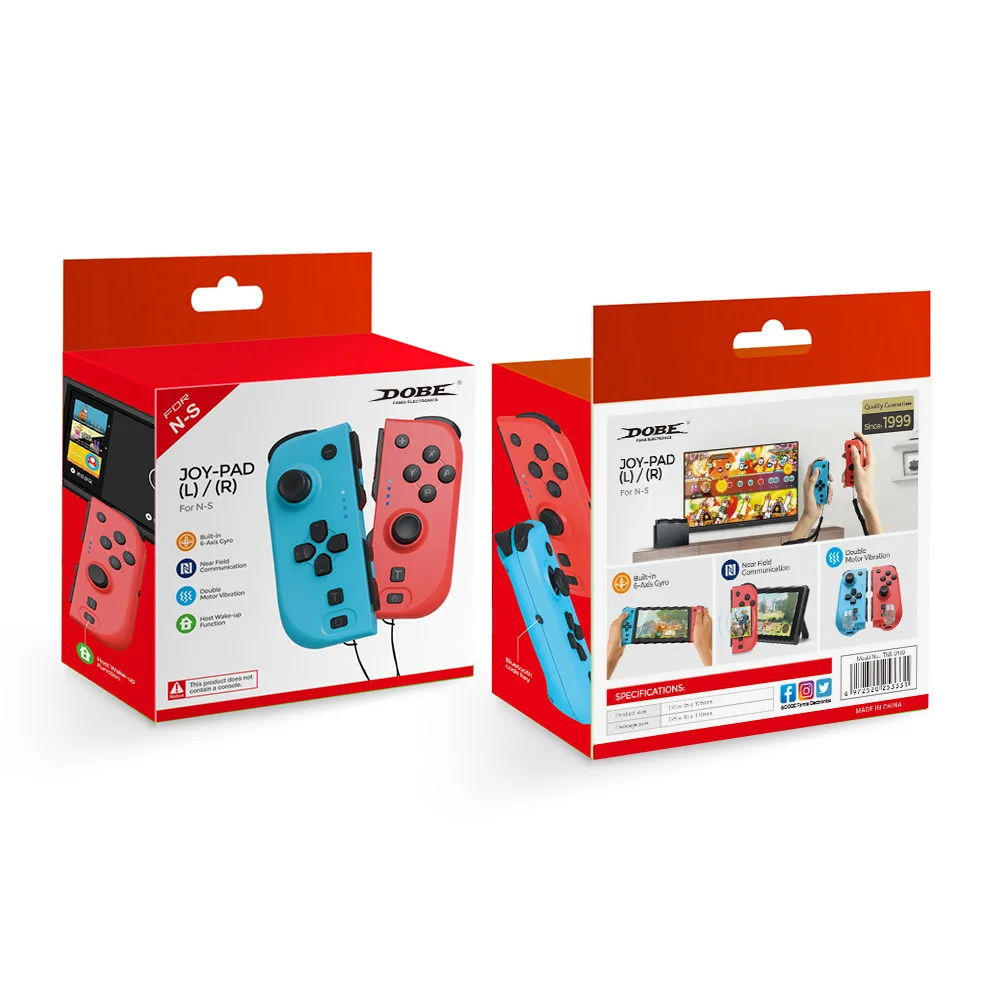 

DOBE TNS-0163 Bluetooth 5.0 Wireless Controller for Nintend Switch NS Joypad Game Handle Grip wake up NFC Turbo