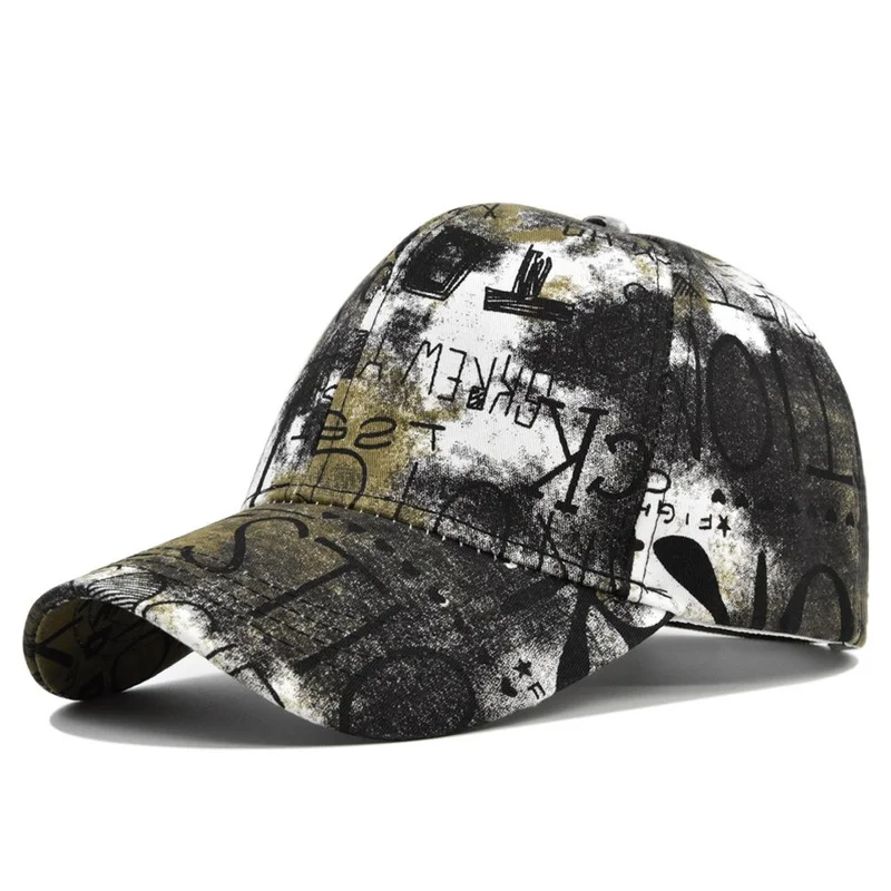 

Hot Fashion Graffiti Baseball Cap Dad Hat Outdoor Casual Adjustable Snapback Caps Sport Visor Sun Hat Student Hip-Hop Cap Gorras