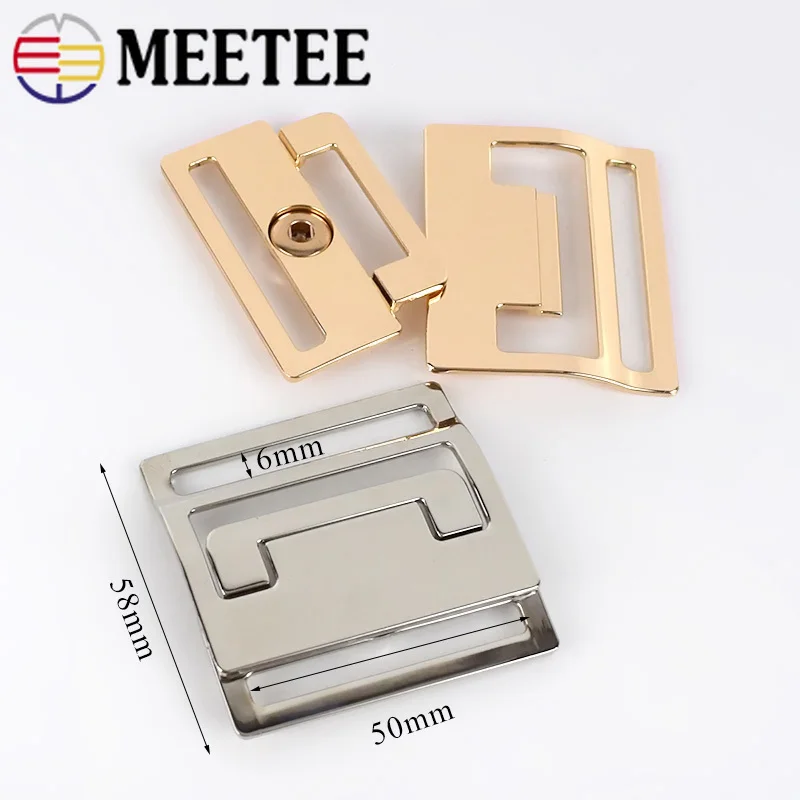 2/5 шт 50 мм металлические кнопки пальто пуховики декоративные пряжки для ремня