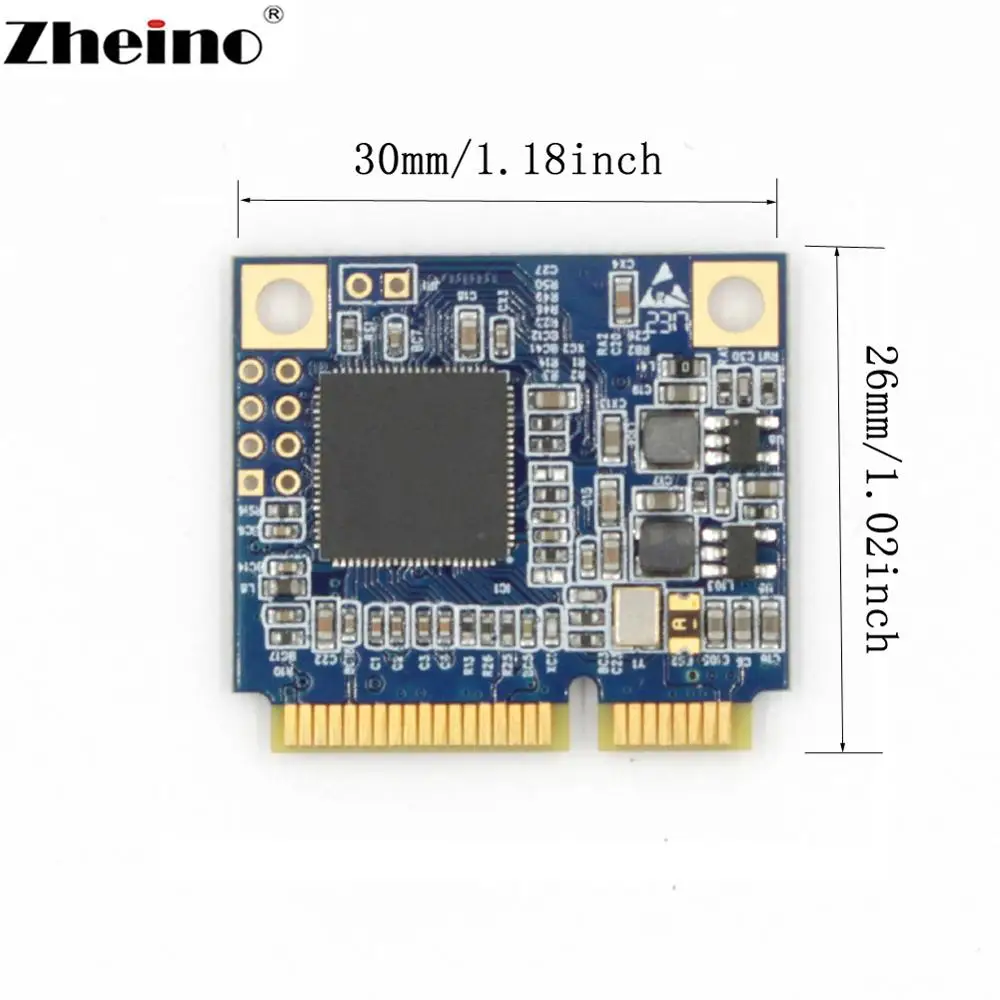 Внутренний твердотельный накопитель Zheino полунакопитель mSATA 64 Гб SSD полуразмер 256