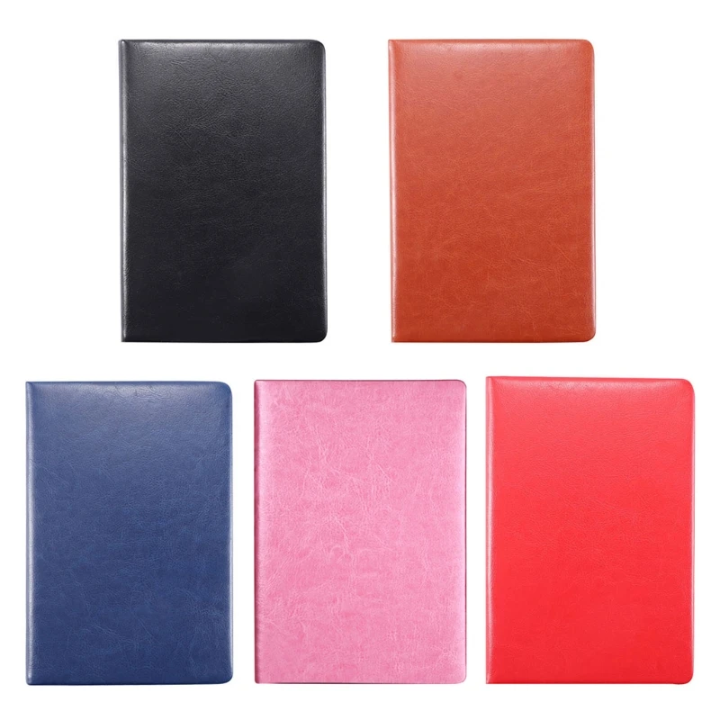 

A5 Business Leather Notebook Journal Agenda Lined Paper Diary Planner Notepad