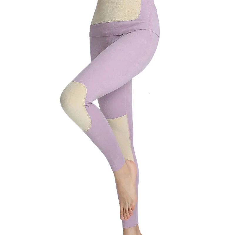 Леггинсы Elifashion с подогревом немецкие бесшовные Термолеггинсы из бархата и шелка