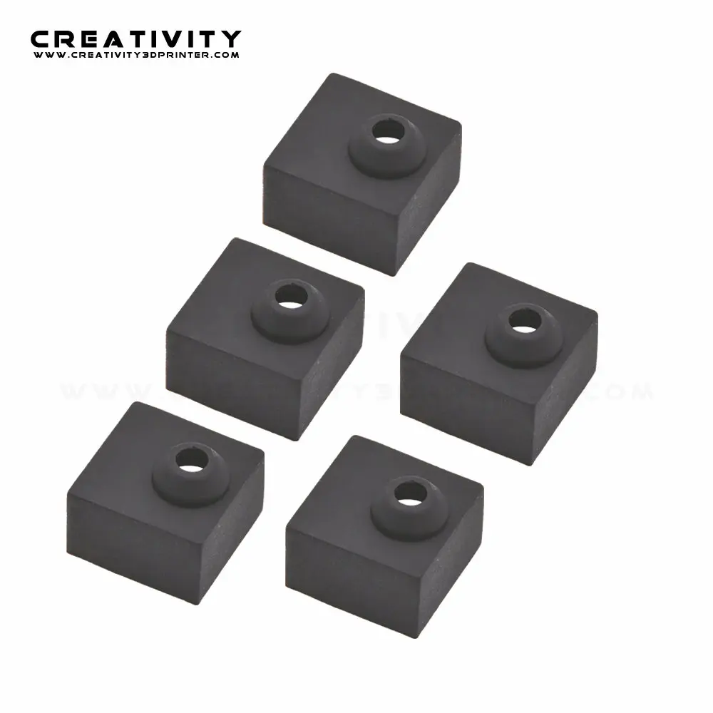 Креативный MK8 защитный силиконовый чехол для носка нагревательного блока MK8/MK9/CR10