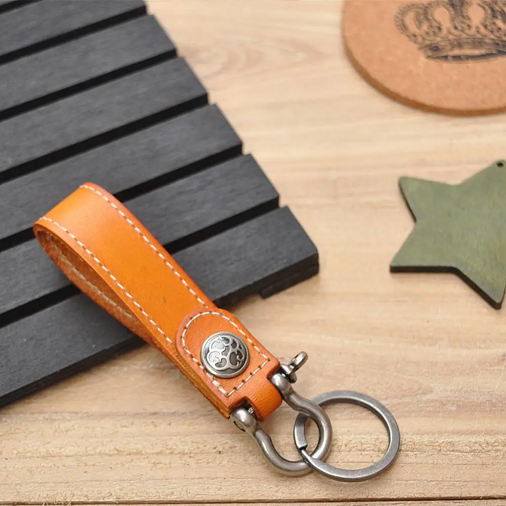 Винтажный держатель ключа кошелечного типа роскошная кожаная ключница