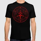 Alchemy футболка аниме Fma Vector Япония Fma полностью металлический Alchemy Alchemist Transmutation Circle
