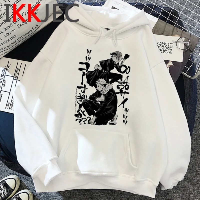 

Худи мужское juютсу Kaisen 2020 гранж y2k в эстетике мужские худи с принтом y2k в эстетике