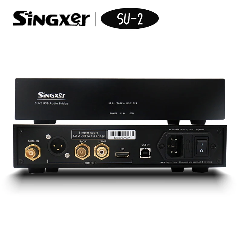 Singxer SU 2 DSD1024 цифровой интерфейс USB фемтосекундные часы интерфейсом аудио