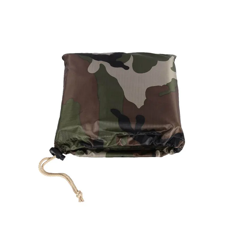 Женский плащ пончо MENFLY камуфляжный дождевик с диагональным воротником из леса и