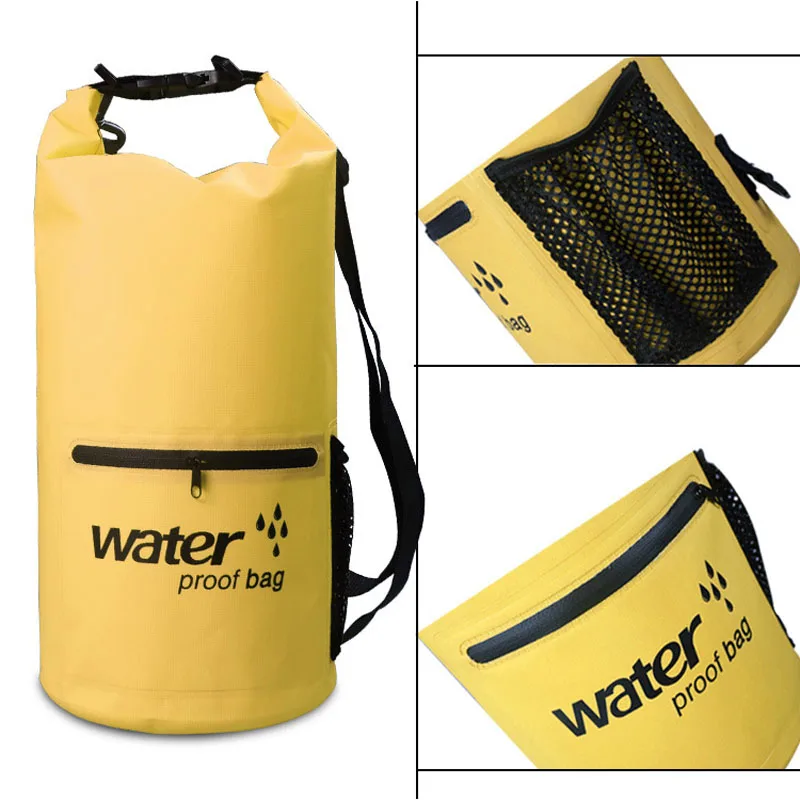 

10L 20L PVC Ultralight Waterproof Bag Dry Trekking Outdoor Sport Camping Hiking Diving Swimming Waterbag Storage Handbag Bags