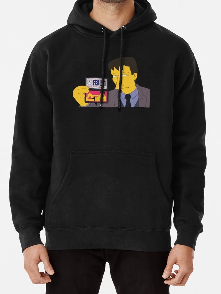 Агент мюлдер ФБР 100% хлопковая Футболка The Scully Fox Mulder X файлы Сексуальная Nsa Cia Гомер