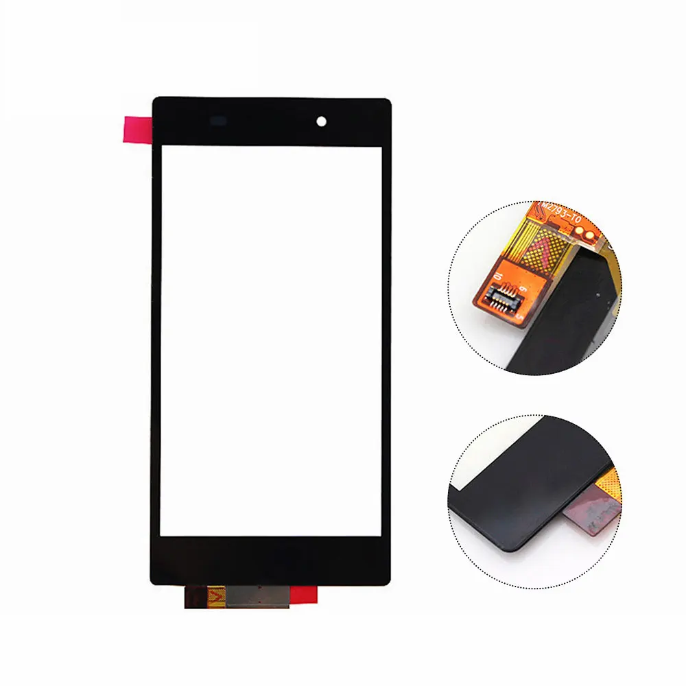 

New Sensor Touch Screen For Sony Z1 L39H C6902 C6903 C6906 Touch Panel Front Glass Lens Digitizer Replacement parts