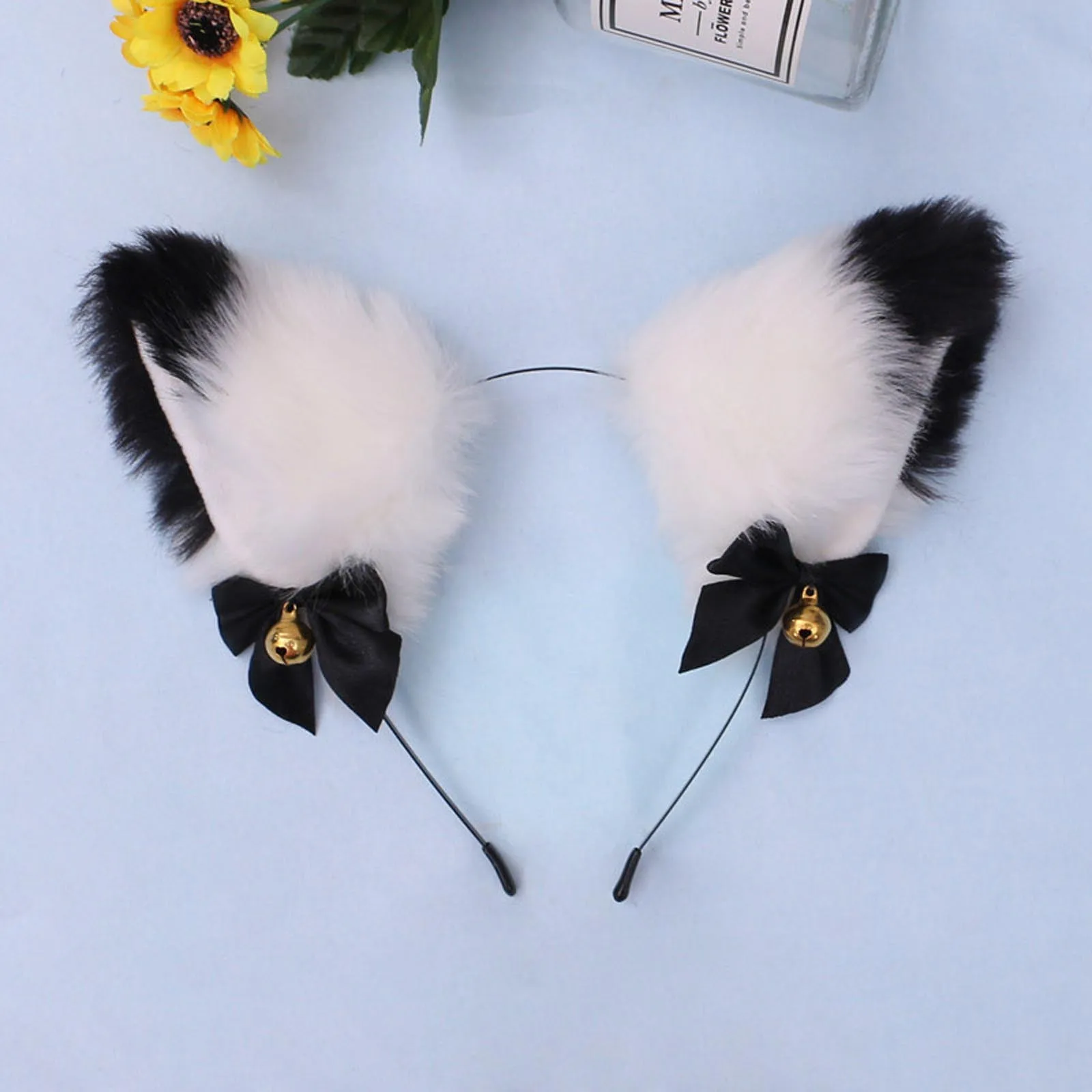 

Cosplay Girl Plush Furry Cat-Ears Headwear Accessory Prop For Cam Girl Party Accesorios Para El Cabello 2021