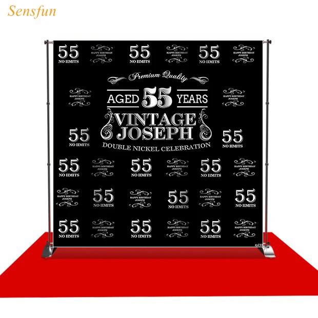 LEVOO фотография Фон винтажный день рождения серебряные мужчины пользовательский