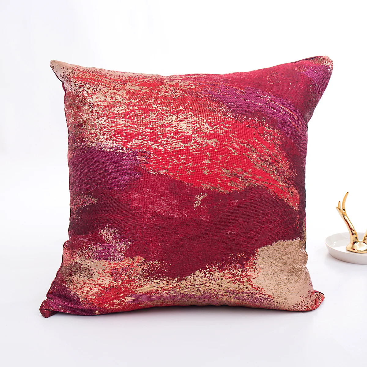 

Pillow Cover Gold Light Luxury Cushion Cover For Living Room Sofa 45x45 cm Kussenhoes Home Decorative Housse De Coussin