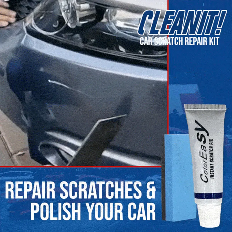 

Car Scratches Repair Kit Wax with Sponge Paint Body Care Polishing Tools Auto Accessory DQ-Drop