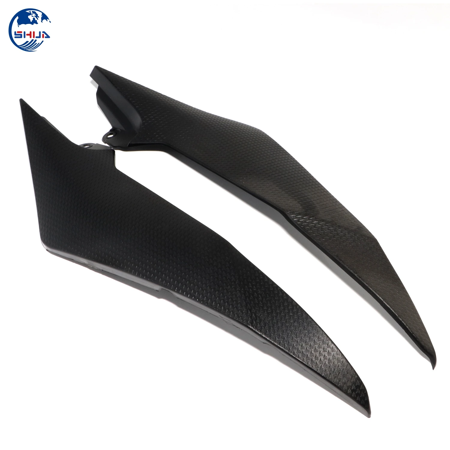 1 пара мотоциклетные черный Бензобак боковой отделкой сетчатой вставкой крышка