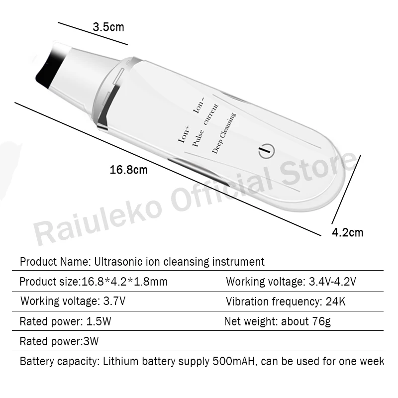 Ультразвуковой очиститель пор отшелушивающее средство для удаления черных