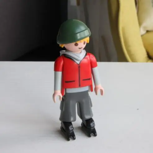 Playmobil Фигурка Игрушки мини фигурка Playmobil полицейская принцесса военные фигурки аксессуары Refills игрушки - Цвет: 11