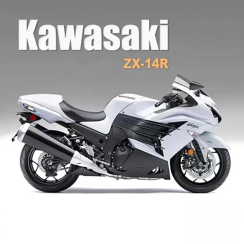 

Maisto 1/12 Kawasaki ZX-14R Die Cast Motorcycle Model Toy Vehicle Collection Autobike Shork-Absorber Off Road Autocycle Toys Car