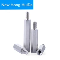 m2 m2 5 m3 m4 hex carbon steel male female standoff stud board pillar computer hexagon pcb motherboard spacer nickel plated
