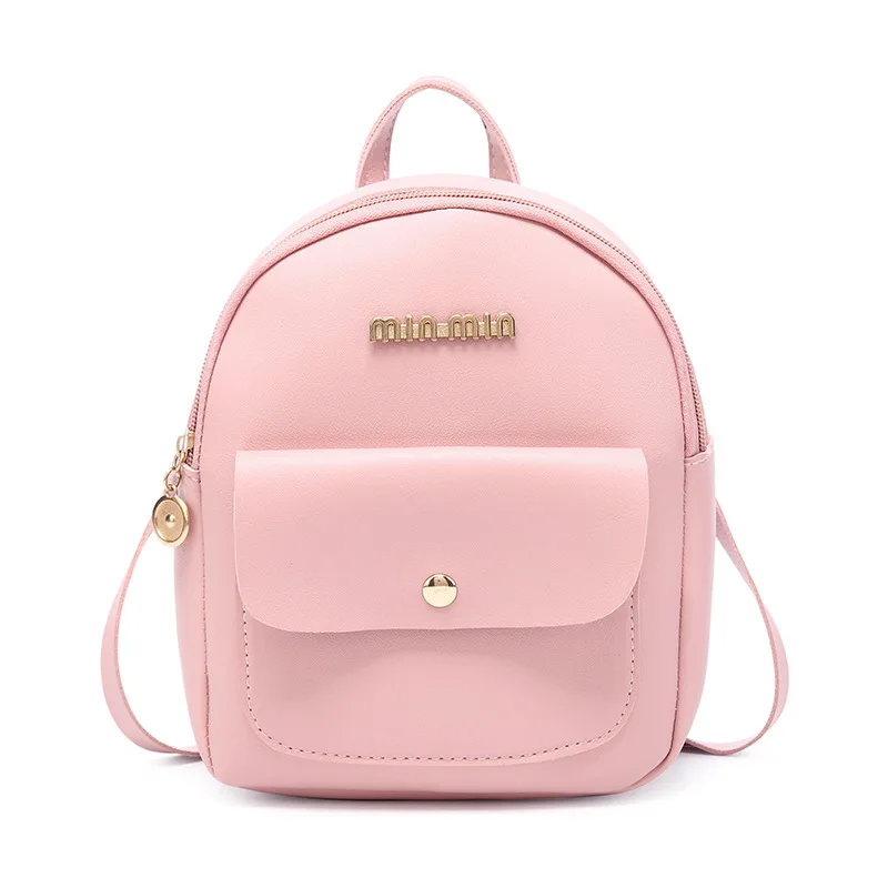 

Women backpack kawaii Small Backpack Letter Purse Mobile Phone Simple Ladies Travel Bag Student School Backpacks Girl