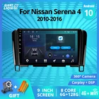 Автомобильный радиоприемник, 2DIN, Android 10, для Nissan Serena 4 2010-2016, GPS-навигация, стерео приемник, автомобильное радио, Автомобильное видео, Bluetooth-плеер, IGO