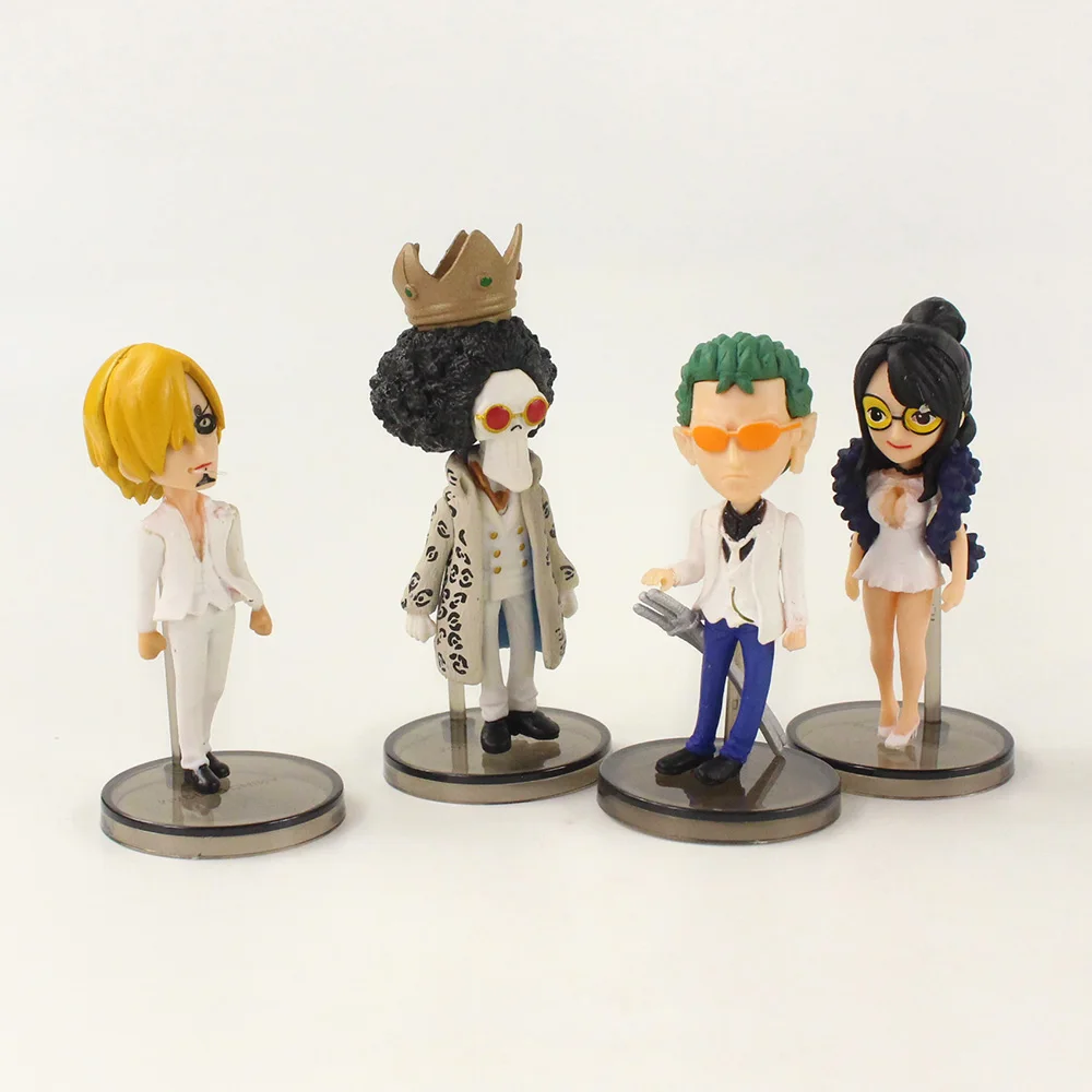 9 шт./лот фигурки Luffy Zoro Sanji Nami Robin Chopper Brook Usopp Franky фильм золотые аниме модели