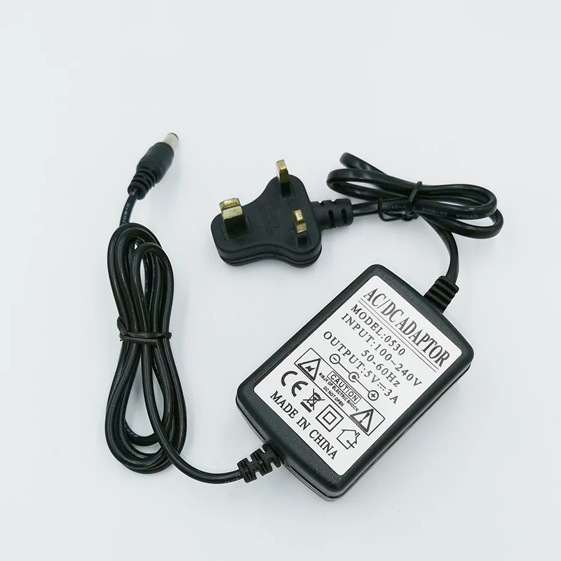 Американский адаптер питания Вход 100 ~ переменного тока выход постоянного 5 в 3 А